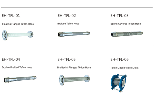 PriceList for Fire Sprinkler Drop Hose -
 EH-TFL-01~06 Teflon Hose – Ehase-Flex
